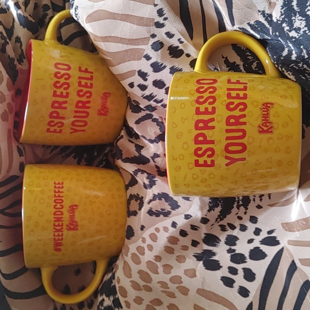 3 Kahula Cups
